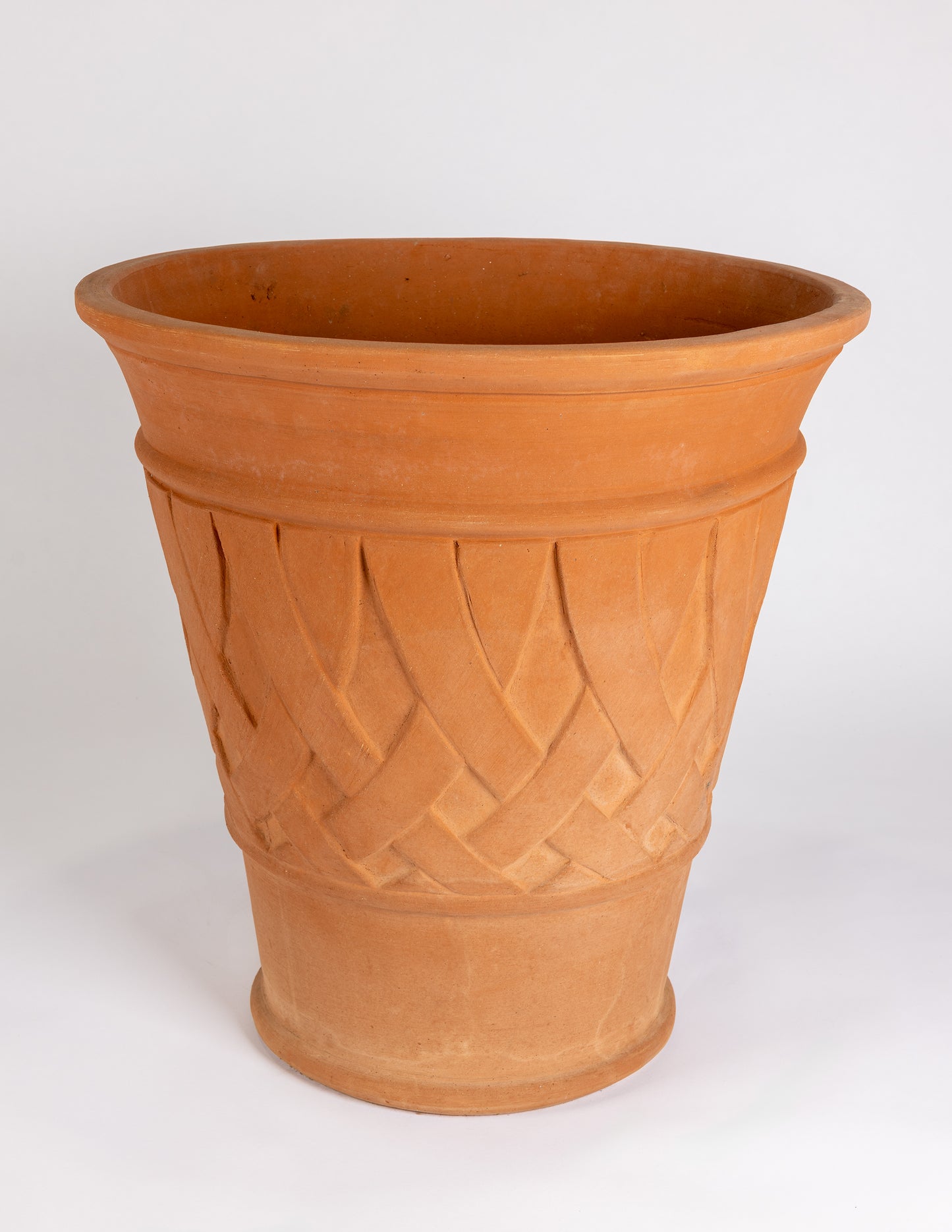 Vaso Palmetto Impruneta Terracotta Planter