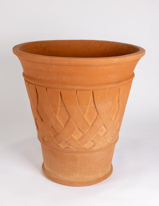 Vaso Palmetto Impruneta Terracotta Planter