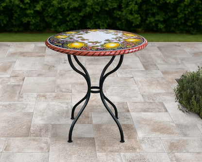 Limoni Hand Painted Bistro Table