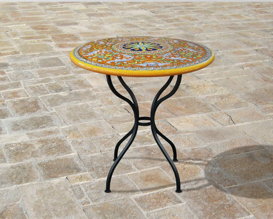 Deruta Antico Hand Painted Bistro Table