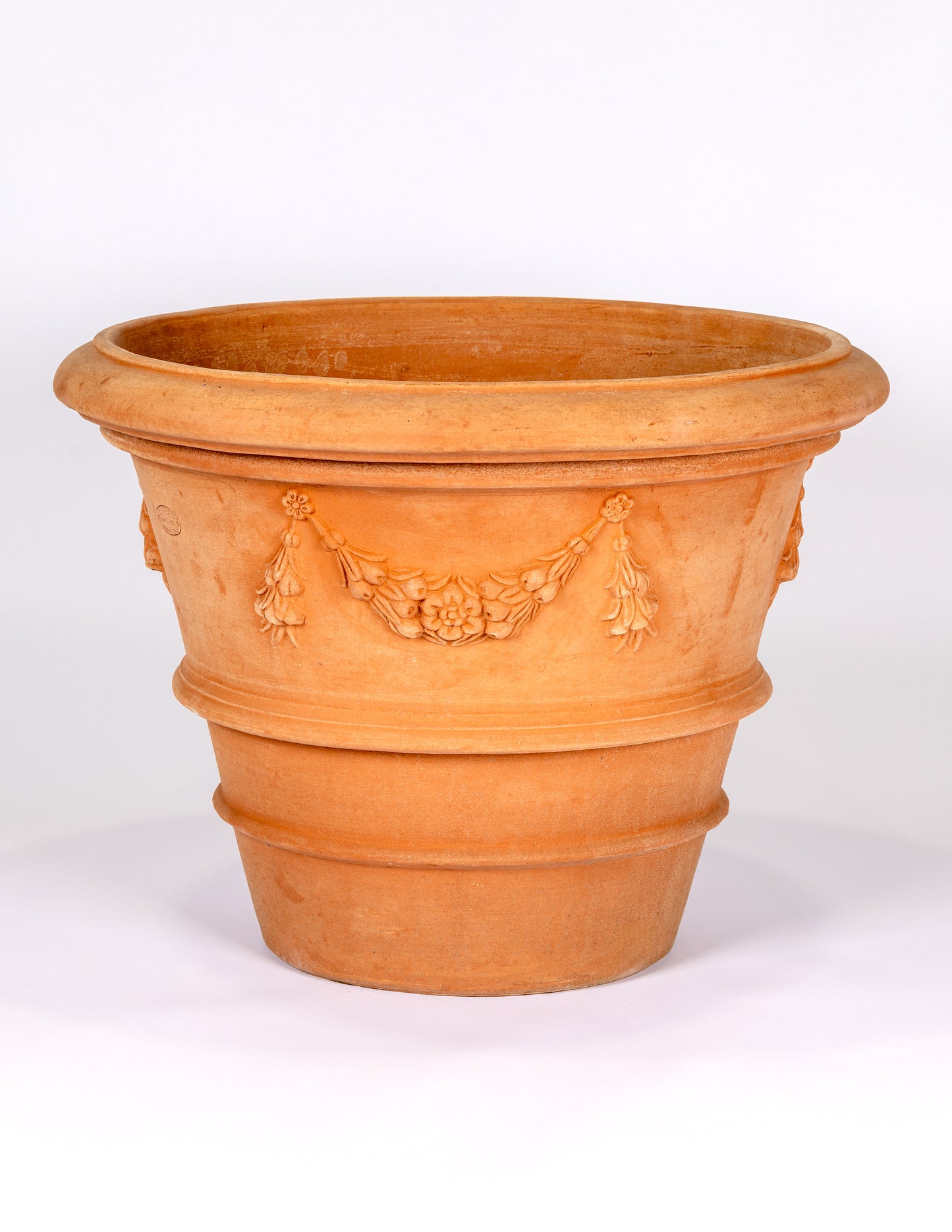 Vaso Festonato Classic Rolled Rim Terracotta Planter