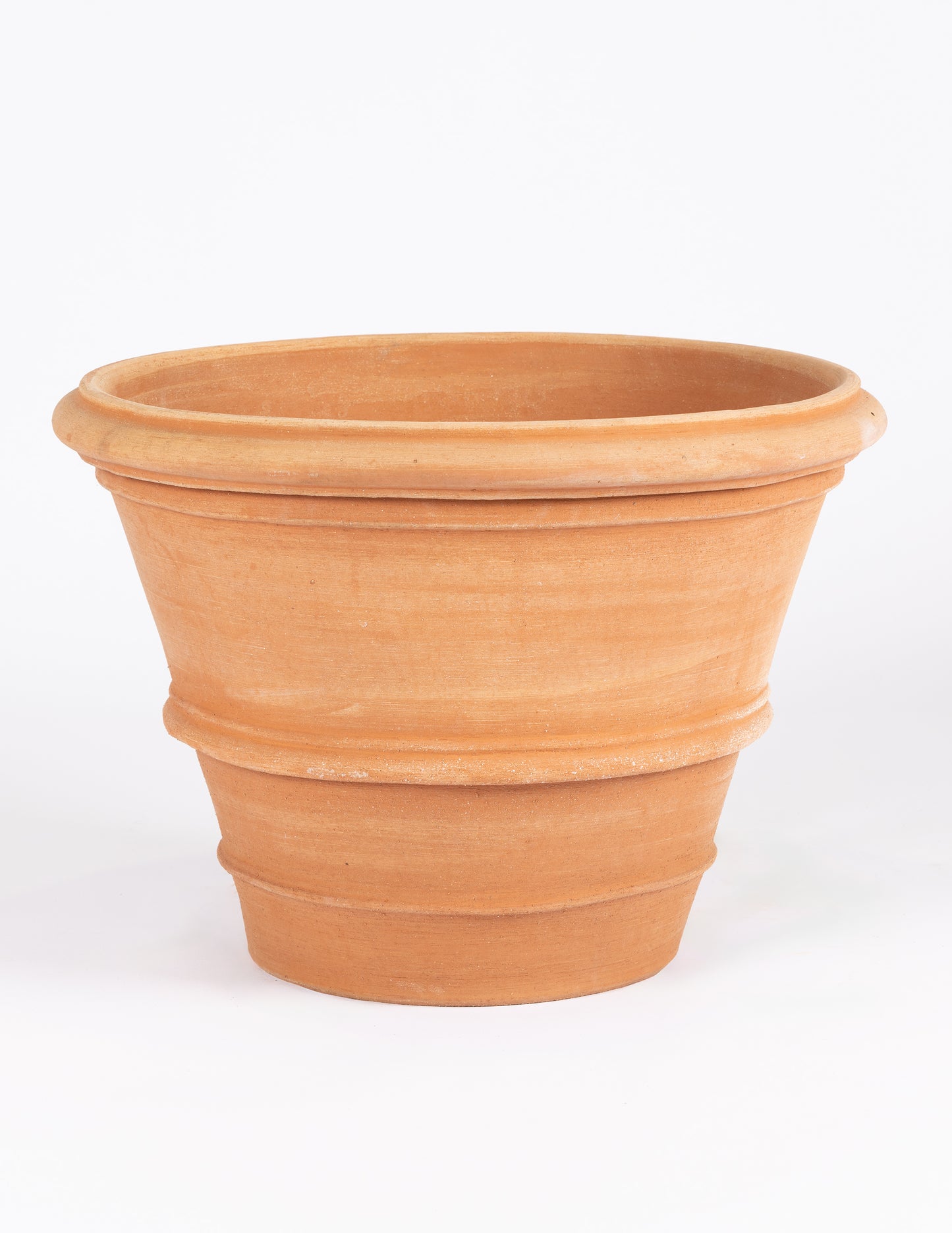 Vaso Orlato Classic Rolled Rim Terracotta Planter